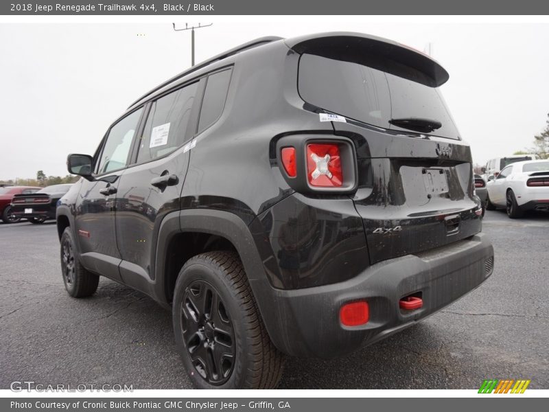 Black / Black 2018 Jeep Renegade Trailhawk 4x4