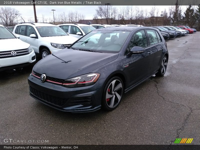 Front 3/4 View of 2018 Golf GTI SE