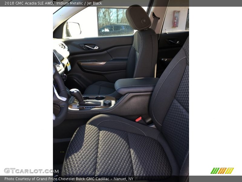 Iridium Metallic / Jet Black 2018 GMC Acadia SLE AWD