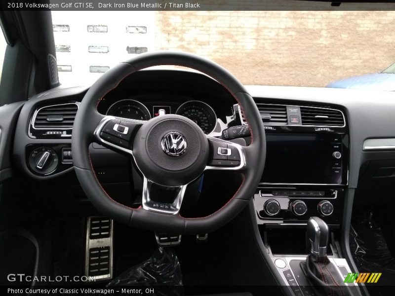 Dashboard of 2018 Golf GTI SE