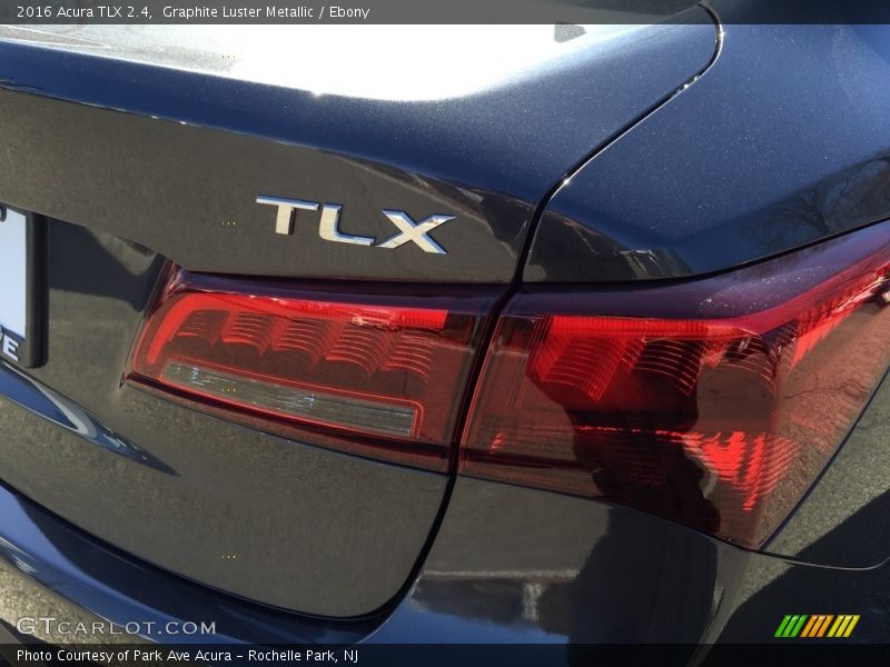Graphite Luster Metallic / Ebony 2016 Acura TLX 2.4