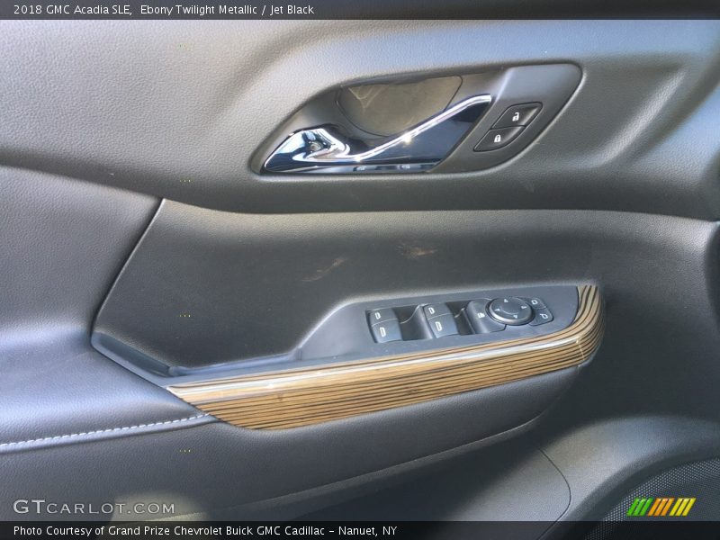 Ebony Twilight Metallic / Jet Black 2018 GMC Acadia SLE