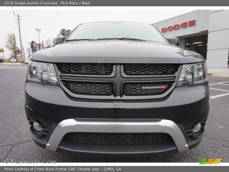 Pitch Black / Black 2018 Dodge Journey Crossroad