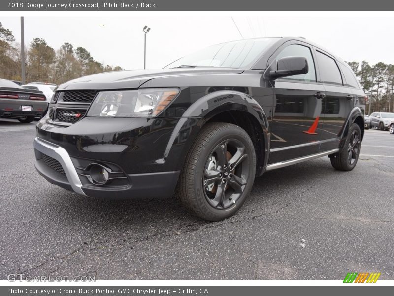 Pitch Black / Black 2018 Dodge Journey Crossroad