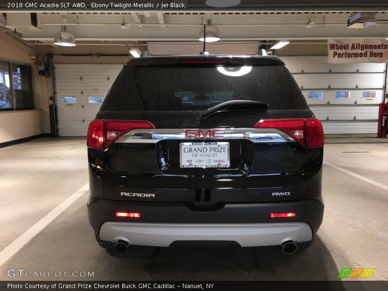 Ebony Twilight Metallic / Jet Black 2018 GMC Acadia SLT AWD