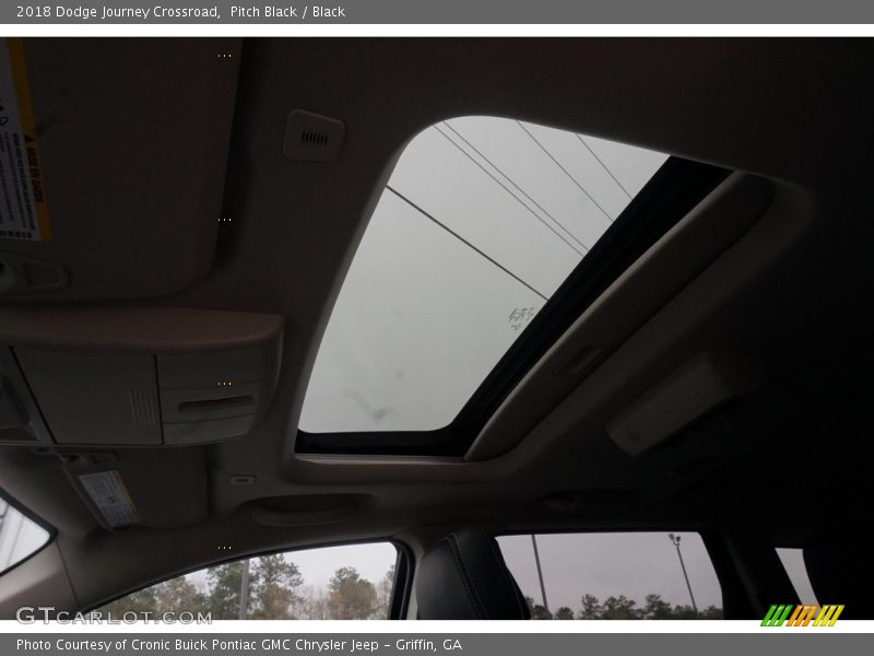 Pitch Black / Black 2018 Dodge Journey Crossroad