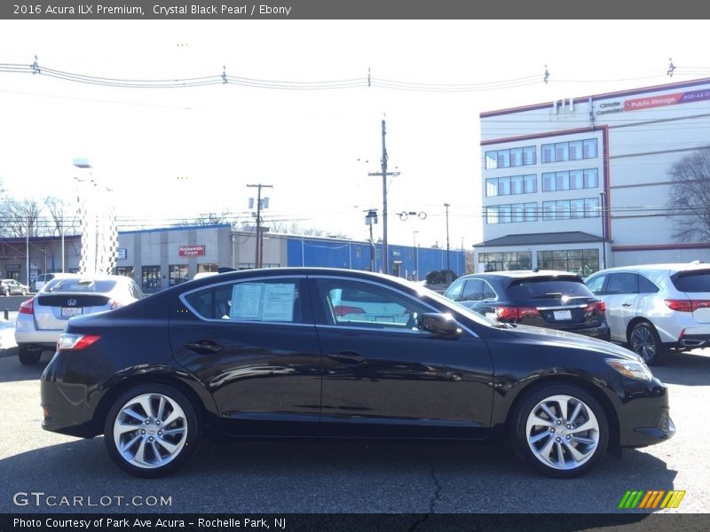 Crystal Black Pearl / Ebony 2016 Acura ILX Premium