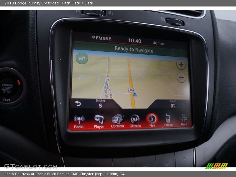 Pitch Black / Black 2018 Dodge Journey Crossroad