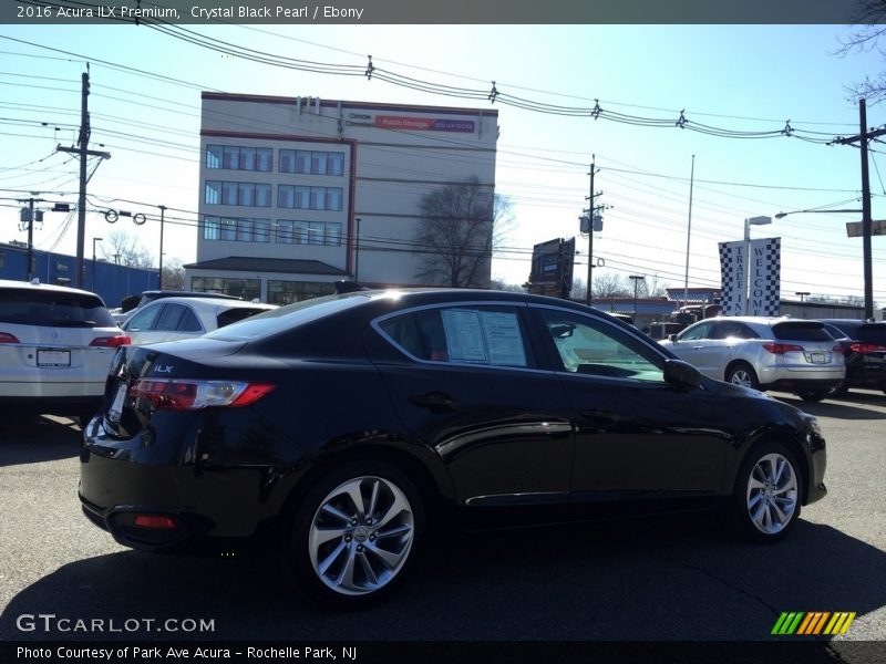 Crystal Black Pearl / Ebony 2016 Acura ILX Premium