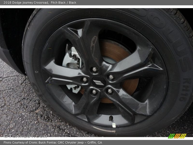 Pitch Black / Black 2018 Dodge Journey Crossroad