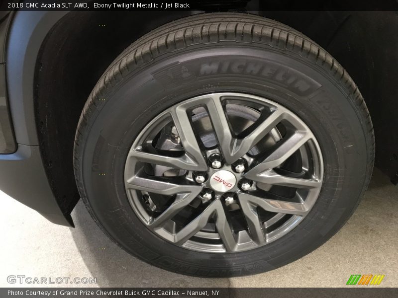 Ebony Twilight Metallic / Jet Black 2018 GMC Acadia SLT AWD