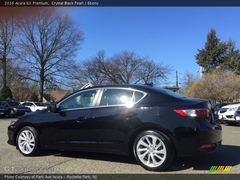 Crystal Black Pearl / Ebony 2016 Acura ILX Premium