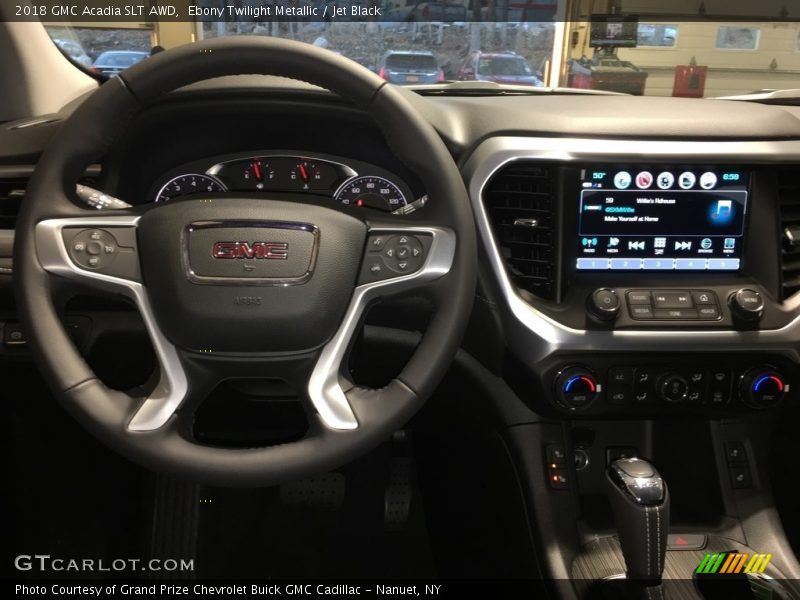 Ebony Twilight Metallic / Jet Black 2018 GMC Acadia SLT AWD