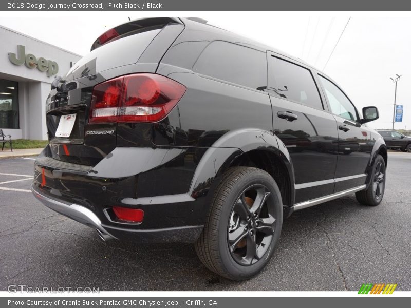 Pitch Black / Black 2018 Dodge Journey Crossroad