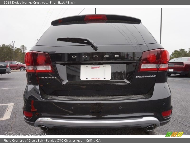 Pitch Black / Black 2018 Dodge Journey Crossroad