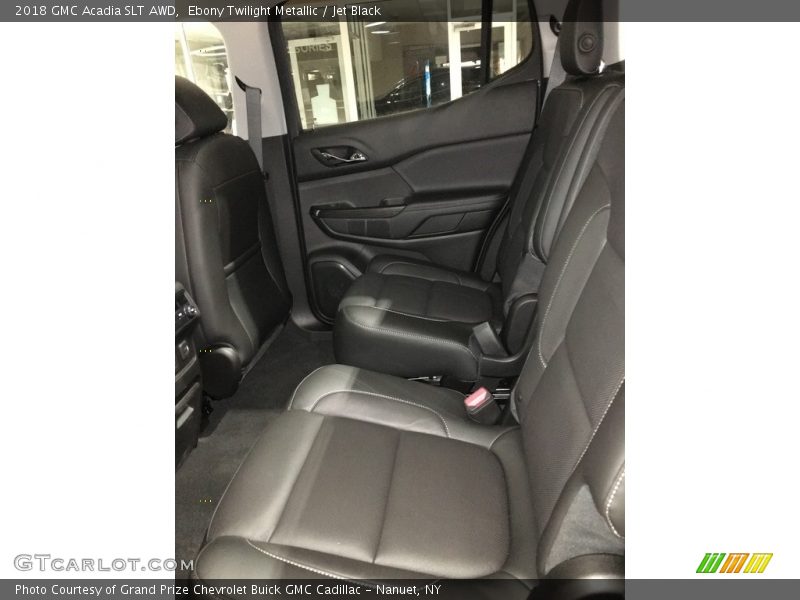 Ebony Twilight Metallic / Jet Black 2018 GMC Acadia SLT AWD