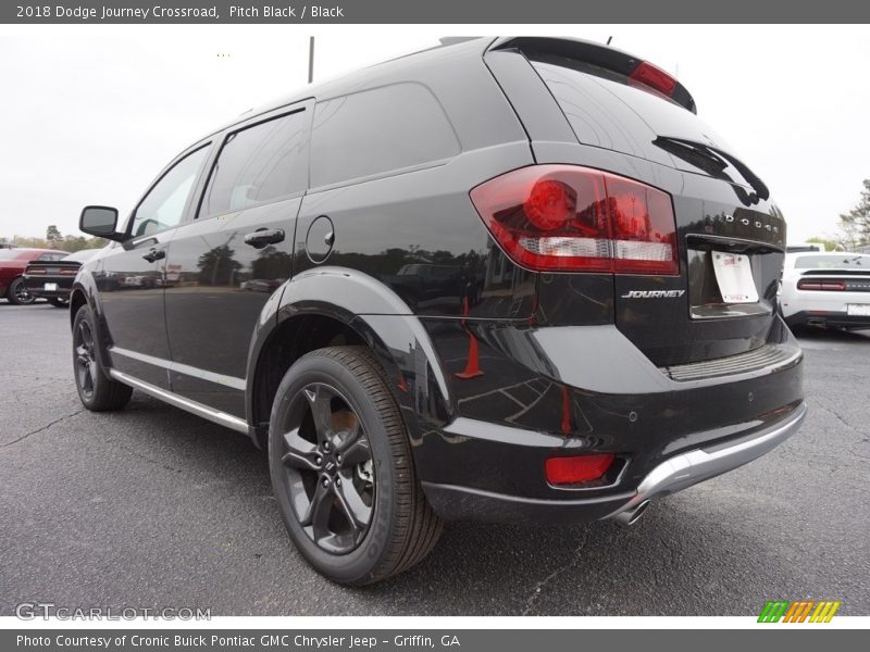 Pitch Black / Black 2018 Dodge Journey Crossroad