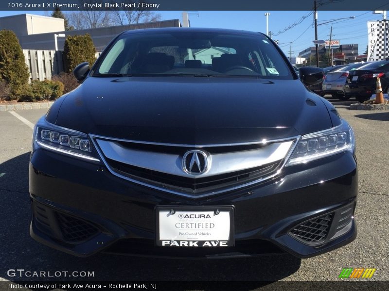 Crystal Black Pearl / Ebony 2016 Acura ILX Premium