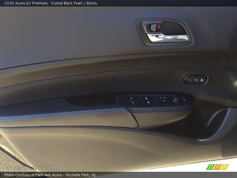 Crystal Black Pearl / Ebony 2016 Acura ILX Premium