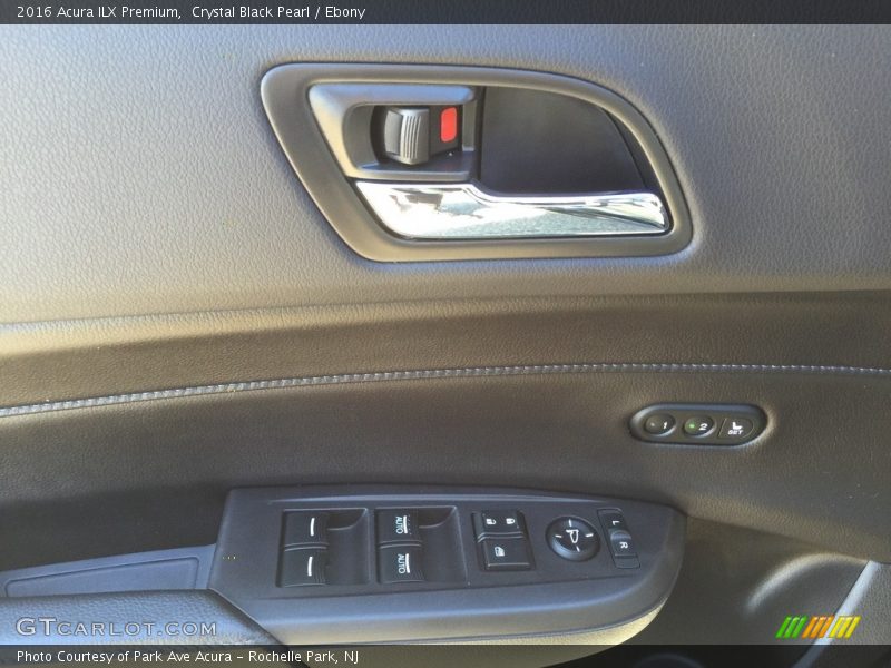 Crystal Black Pearl / Ebony 2016 Acura ILX Premium