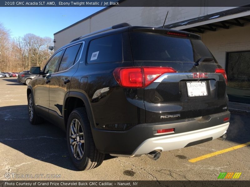 Ebony Twilight Metallic / Jet Black 2018 GMC Acadia SLT AWD