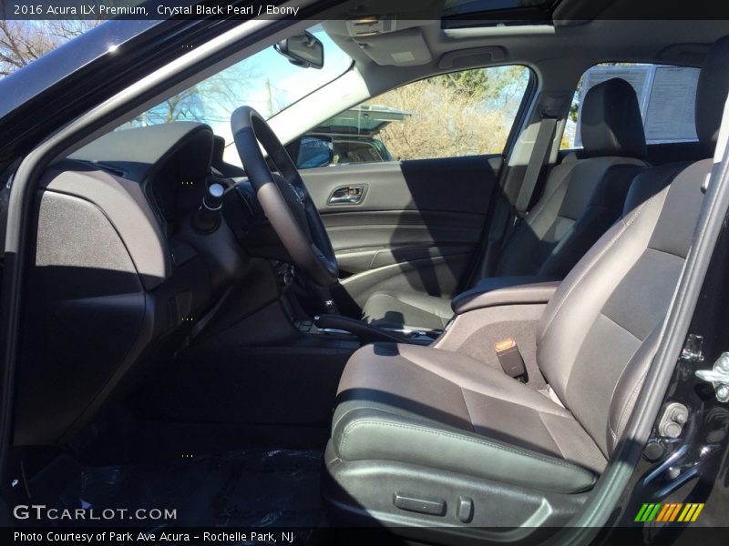 Crystal Black Pearl / Ebony 2016 Acura ILX Premium