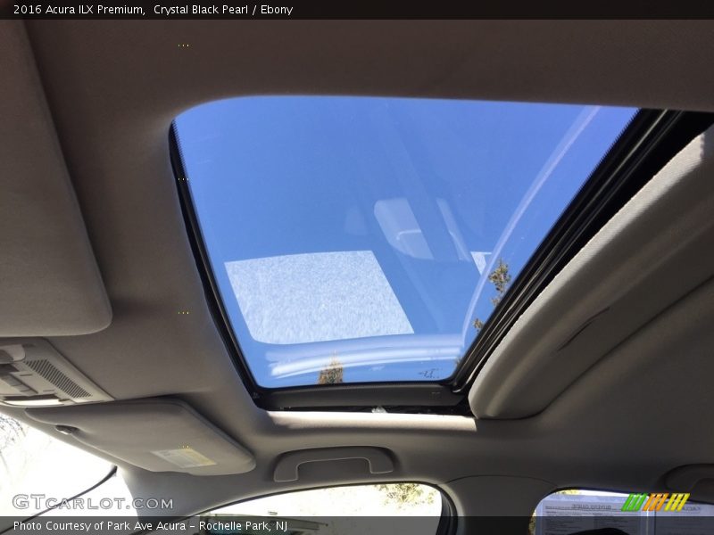 Crystal Black Pearl / Ebony 2016 Acura ILX Premium