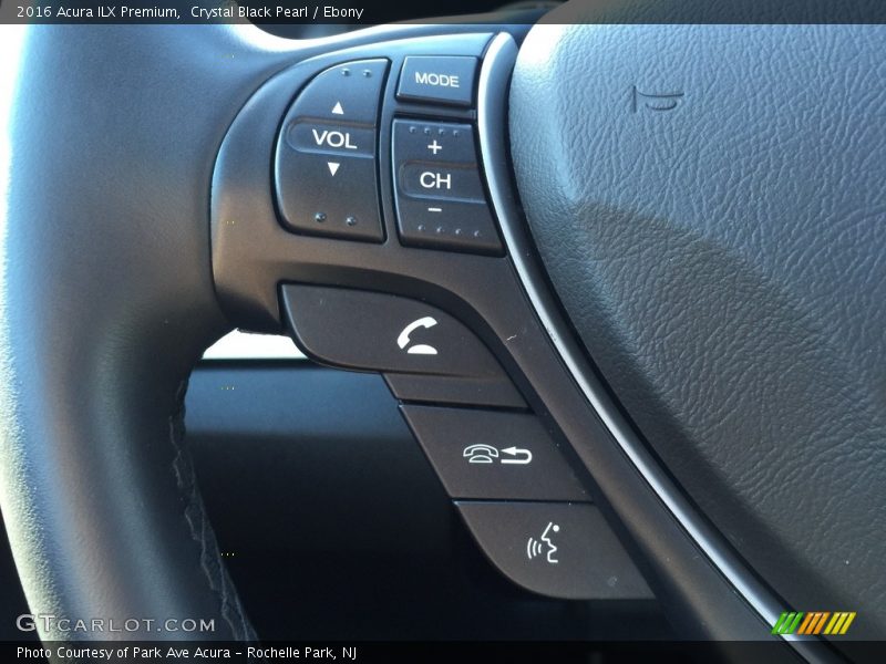 Crystal Black Pearl / Ebony 2016 Acura ILX Premium