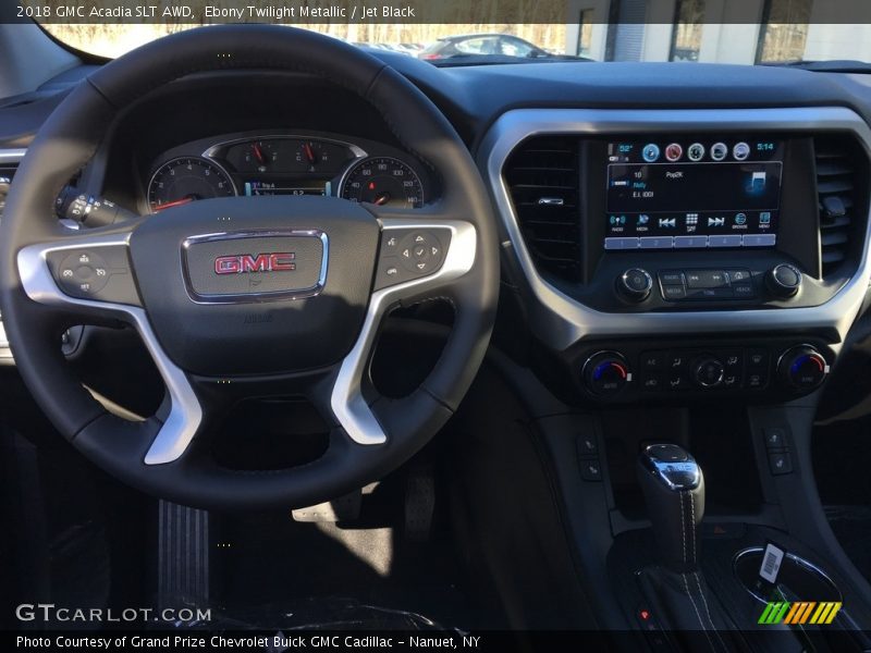 Ebony Twilight Metallic / Jet Black 2018 GMC Acadia SLT AWD