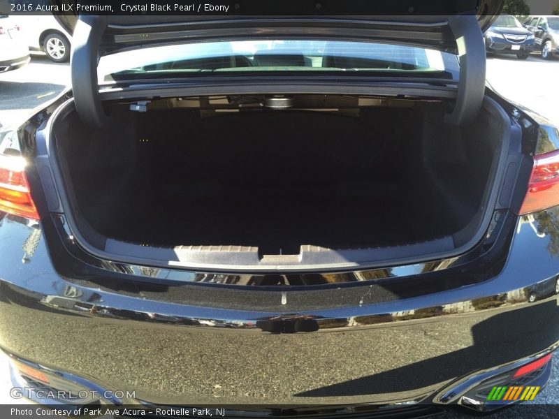 Crystal Black Pearl / Ebony 2016 Acura ILX Premium