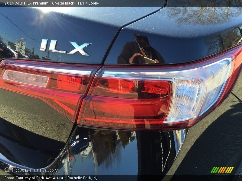 Crystal Black Pearl / Ebony 2016 Acura ILX Premium