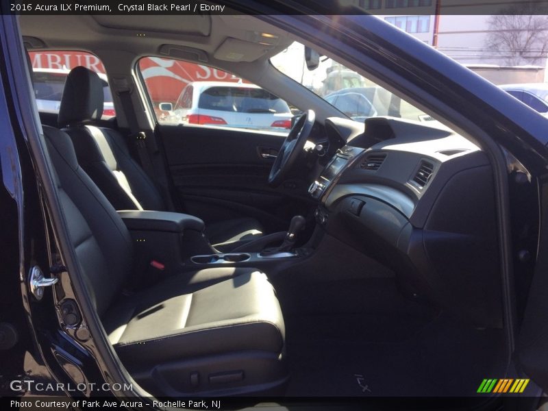 Crystal Black Pearl / Ebony 2016 Acura ILX Premium
