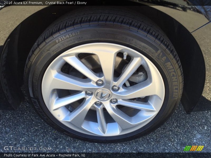 Crystal Black Pearl / Ebony 2016 Acura ILX Premium
