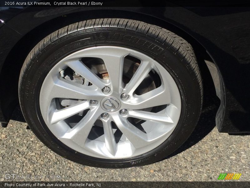 Crystal Black Pearl / Ebony 2016 Acura ILX Premium