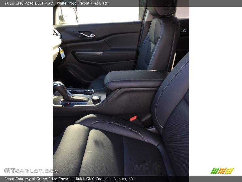White Frost Tricoat / Jet Black 2018 GMC Acadia SLT AWD