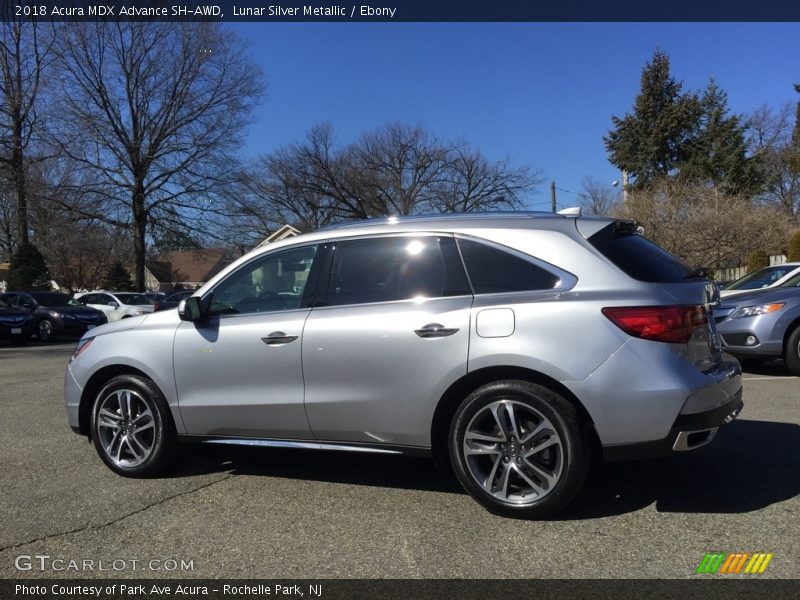 Lunar Silver Metallic / Ebony 2018 Acura MDX Advance SH-AWD