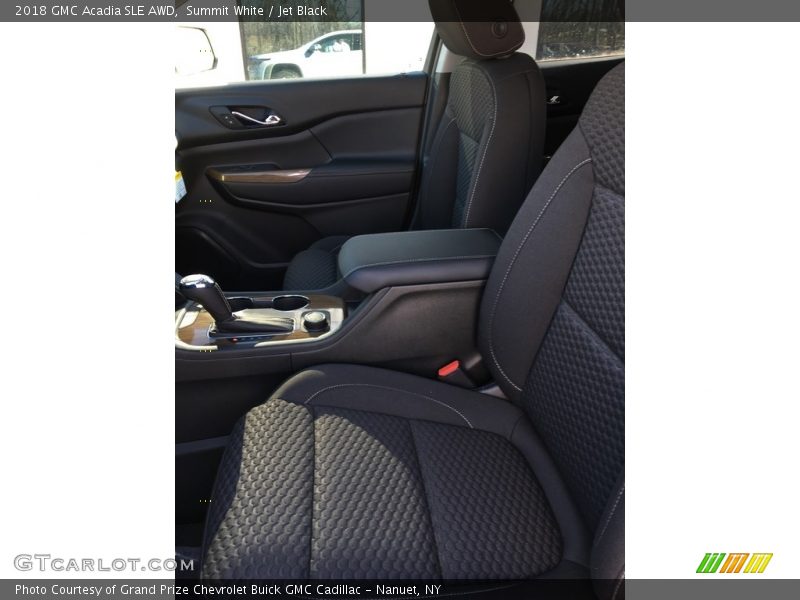 Summit White / Jet Black 2018 GMC Acadia SLE AWD