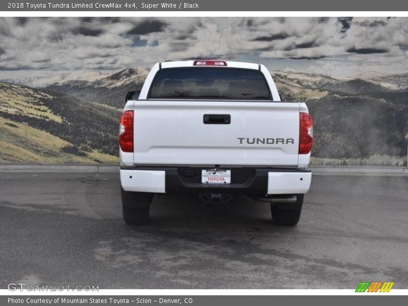 Super White / Black 2018 Toyota Tundra Limited CrewMax 4x4