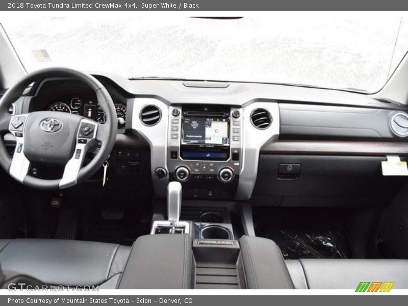 Super White / Black 2018 Toyota Tundra Limited CrewMax 4x4