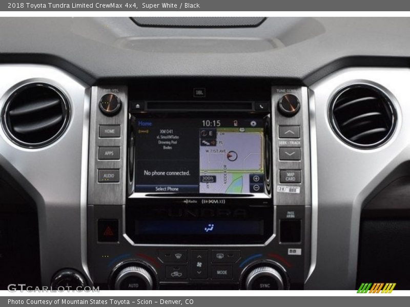 Super White / Black 2018 Toyota Tundra Limited CrewMax 4x4