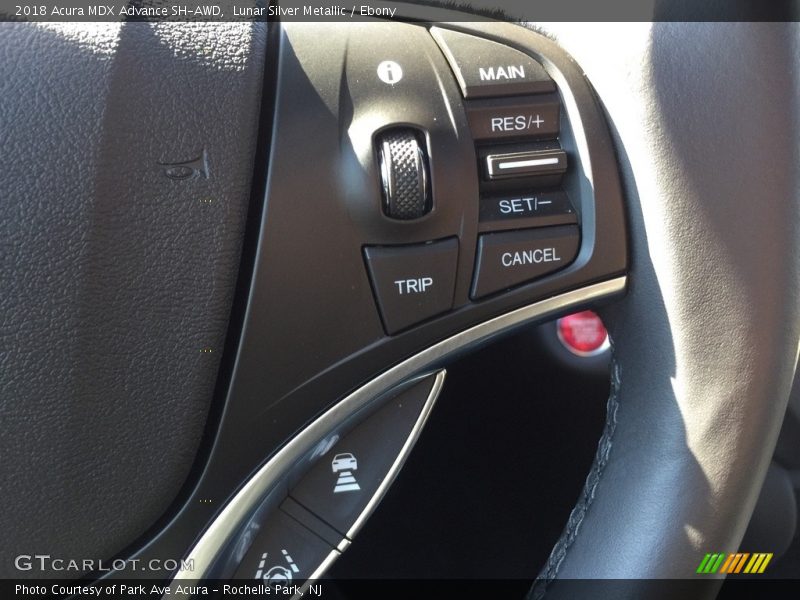 Controls of 2018 MDX Advance SH-AWD