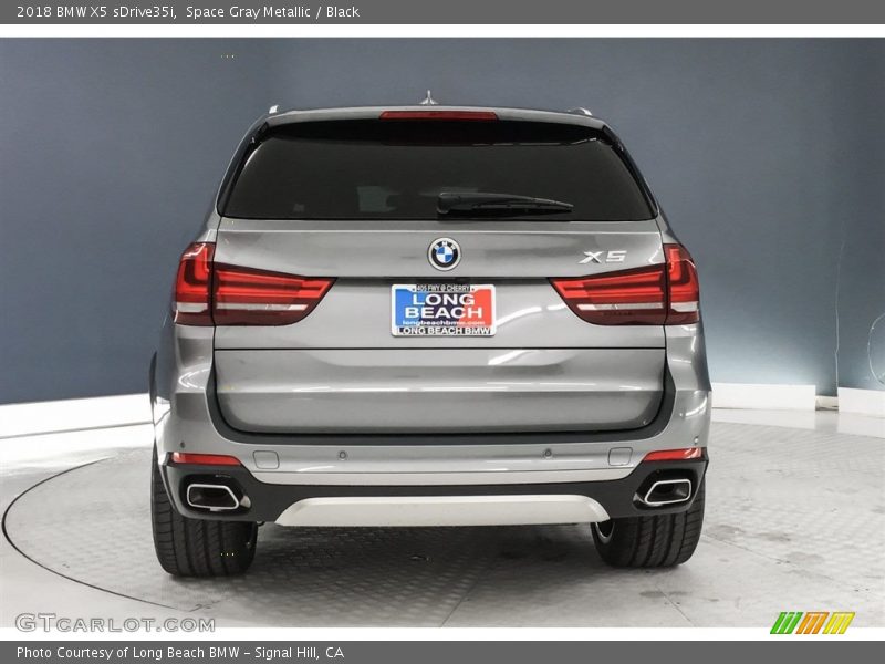 Space Gray Metallic / Black 2018 BMW X5 sDrive35i