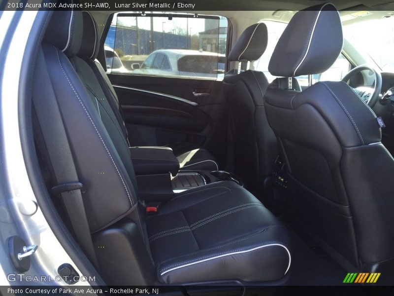 Lunar Silver Metallic / Ebony 2018 Acura MDX Advance SH-AWD