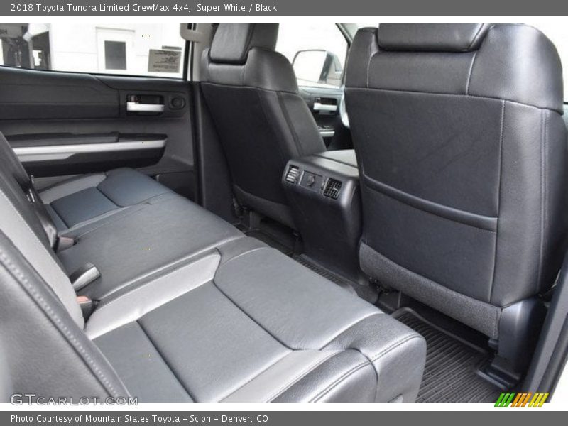 Super White / Black 2018 Toyota Tundra Limited CrewMax 4x4