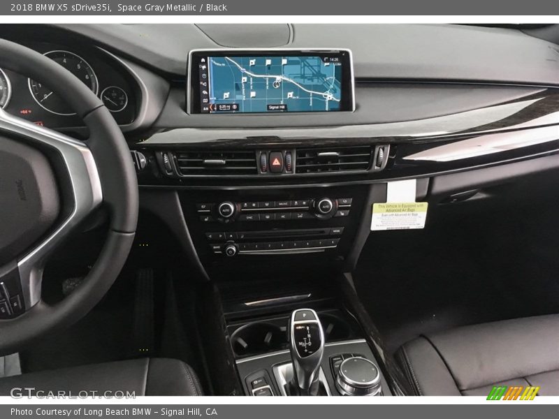 Space Gray Metallic / Black 2018 BMW X5 sDrive35i