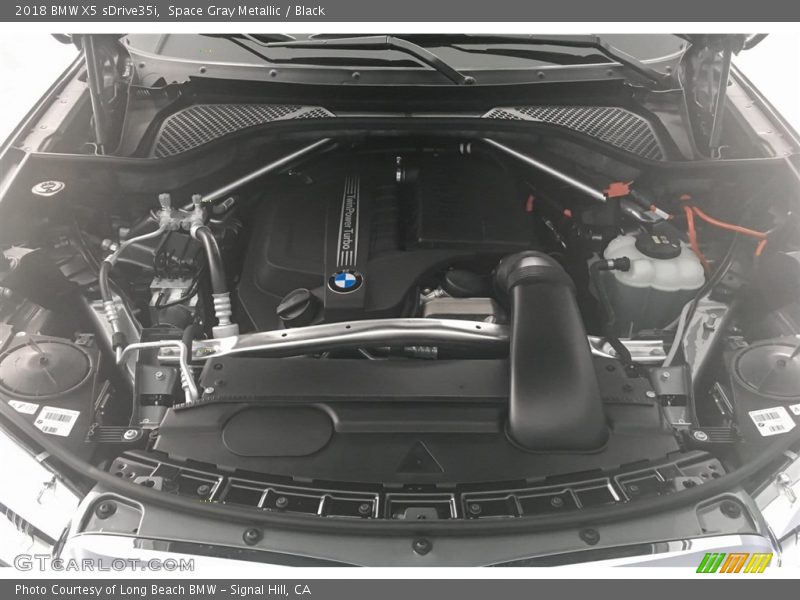 Space Gray Metallic / Black 2018 BMW X5 sDrive35i