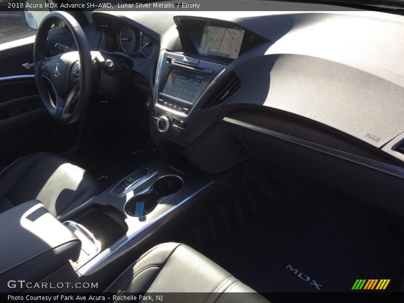 Lunar Silver Metallic / Ebony 2018 Acura MDX Advance SH-AWD
