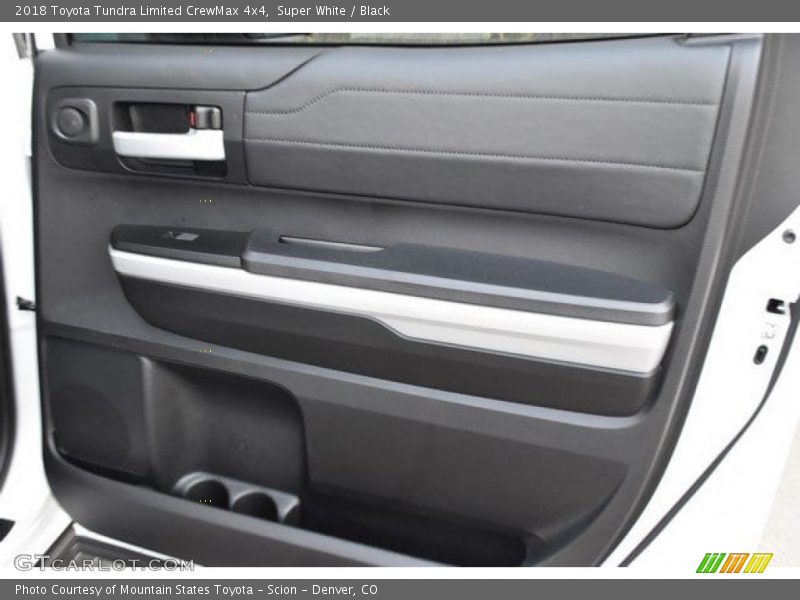Super White / Black 2018 Toyota Tundra Limited CrewMax 4x4