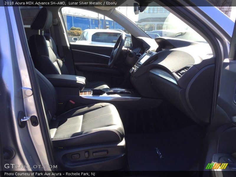 Lunar Silver Metallic / Ebony 2018 Acura MDX Advance SH-AWD