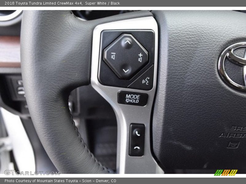 Super White / Black 2018 Toyota Tundra Limited CrewMax 4x4